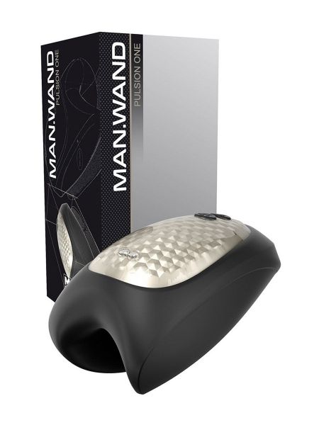 ManWand Pulsion One: Masturbator, schwarz/silber