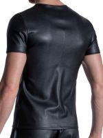 MANSTORE M2113: Zipped Shirt, schwarz