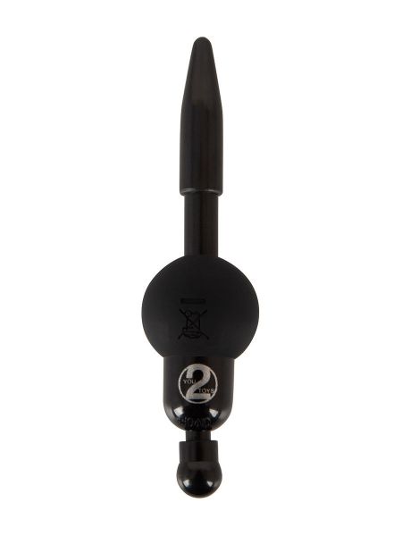 Vibrating Penisplug: Vibro-Penisplug, schwarz