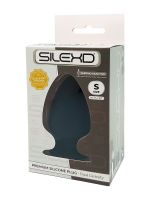 Silexd Premium Silicone Plug S: Analplug 3,5“, schwarz