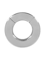 Sextreme Steel: Magnet-Penis-/Hodenring, metallic