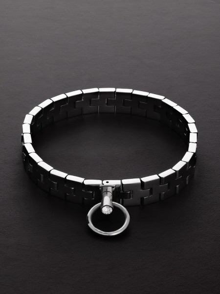 Triune Watchband Collar: Edelstahl-Halsfessel