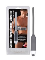 Men's Dilator: Harnröhrenvibrator, grau