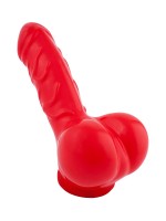 Toylie Danny: Latex-Penis-Hodenhülle, rot