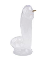 Fröhle: SP009 Realistischer Peniszylinder, glasklar