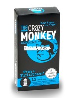 The Crazy Monkey Condoms Fun &amp; Friction 12er Pack