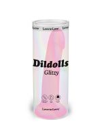 Love to Love Dildolls Glitzy: Dildo, pink mit Glitter