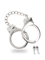 Taboom Silver plaited BDSM Handcuffs: Handschellen, silber