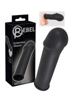 Rebel Extension Sleeve: Penishülle, schwarz