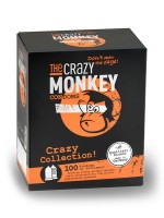 The Crazy Monkey Crazy Condoms Collection 100er Pack