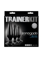 Renegade Pleasure Plugs Trainer Kit: Analplug-Set, schwarz