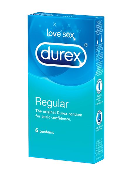 Durex Regular: Kondome 6er Pack