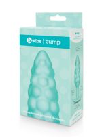 B-Vibe Texture Plug Bump: Vibro-Analplug, mint