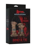 Kink Bind & Tie Initiation Kit: Bondageseile-Set, natur
