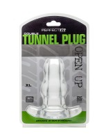 Perfect Fit Double Tunnel Plug Extra-Large: Analtunnel, transparent