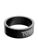 Tom of Finland Gun Metal Cock Ring (45 mm): Penis-/Hodenring, schwarz