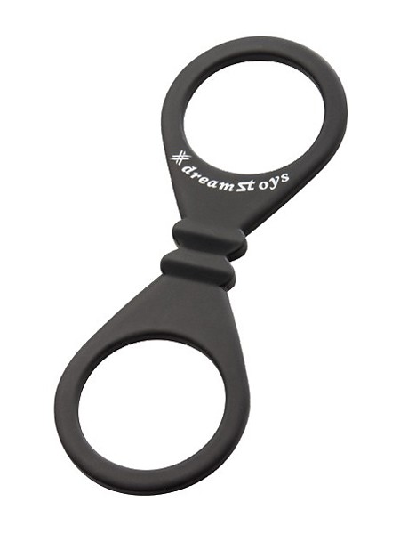 Xx-DreamsToys Silikon-Handfessel, schwarz