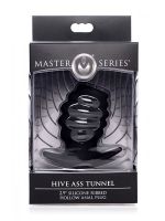 Master Series Hive Ass: Silikon-Analtunnel, schwarz