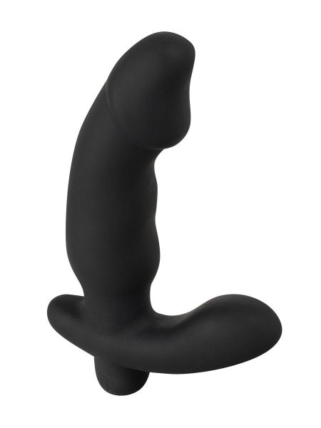 ANOS Cock Shaped Butt Plug: Vibro-Plug, schwarz