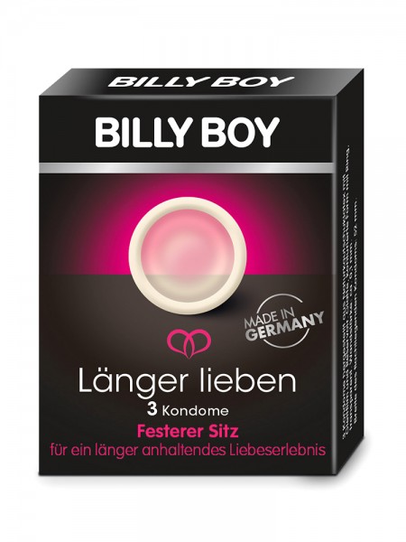 Billy Boy Länger lieben: Kondome, 3er Pack