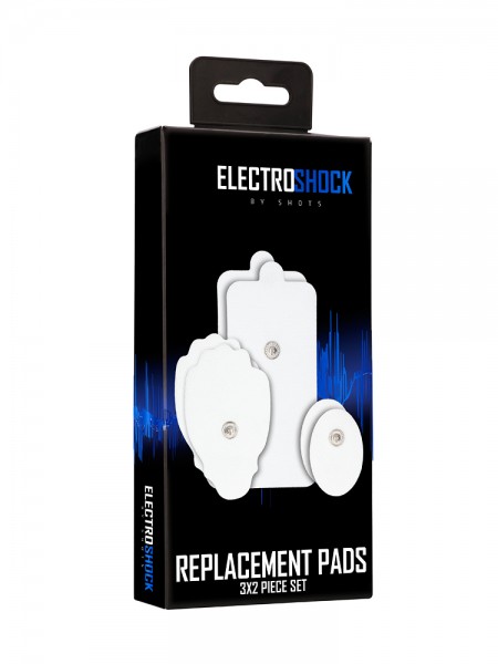Electro Shock Replacement Pads: Klebepads, weiß