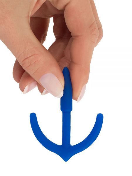 Penisplug Sperm Anker, blau