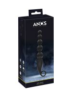 ANOS Anal Beads: Vibro-Analkette, schwarz