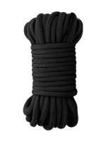 Ouch! Japanese Silk Rope: Bondageseil, schwarz (10m)