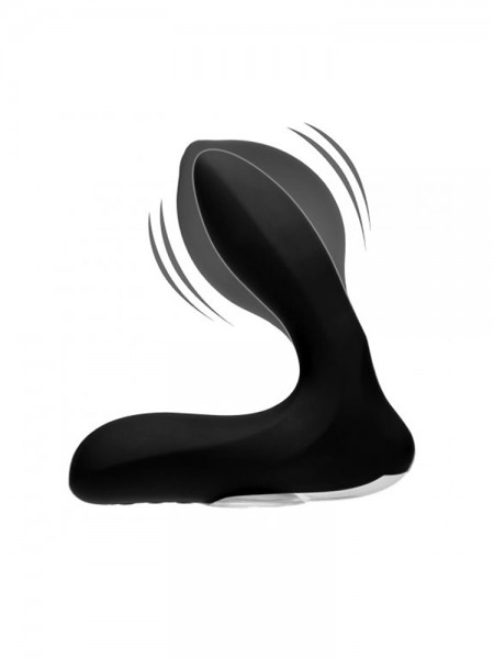 P-Swell Inflatable Prostate Stimulator: Analvibrator, schwarz