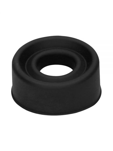 Pumped Silicone Pump Sleeve M: Penispumpen-Manschette, schwarz