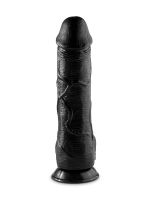 Mr. Cock Black Hammer: Dildo 30 cm, schwarz