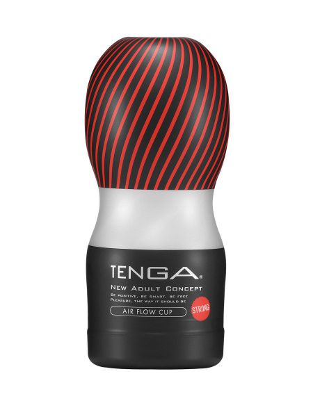 Tenga Air Flow Cup Strong: Masturbator, weiß