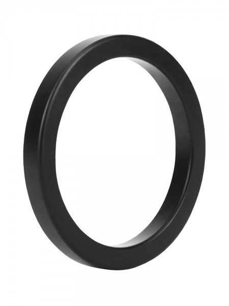 Malesation Metal Ring Black Stamina: Aluminium-Penisring, schwarz