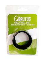 BRUTUS Adjustable Click-N-Go: Penisring, schwarz