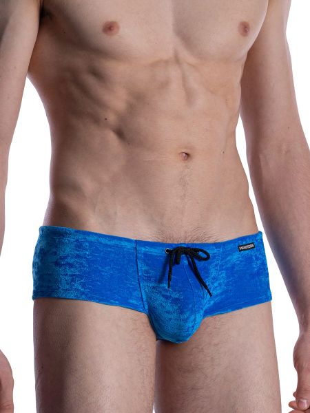 MANSTORE M2012: Beach Hot Pant, blau