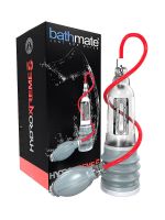 Bathmate Hydroxtreme 5: Penispumpe, transparent/grau/rot