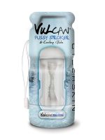 Vulcan Pussy Stroker & Cooling Glide: Masturbator, weiß