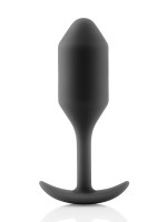 B-Vibe Snug Plug 2: Analplug, schwarz