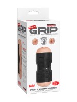 Tight Grip Pussy and Ass: Masturbator, schwarz/haut