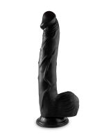 Mr. Cock Black Mamba: Dildo 36 cm, schwarz