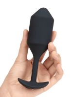 B-Vibe Vibrating Snug Plug XL: Vibro-Analplug, schwarz