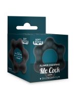 Mr. Cock Flower: Penisring, schwarz