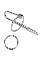 Ouch! Stainless Steel Plug with Ring #9: Edelstahl-Penisplug
