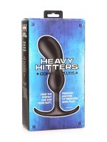 Heavy Hitters Comfort Plug Weighted: Analplug, schwarz