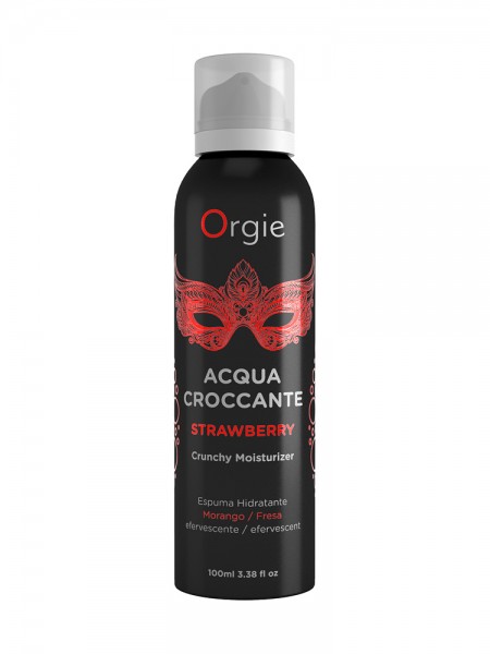 Orgie Acqua Croccante Strawberry: Massageschaum (100ml)