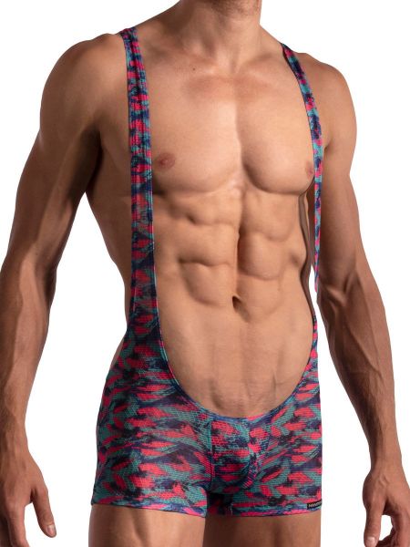 MANSTORE M2177: Wrestler Body, hippie pink