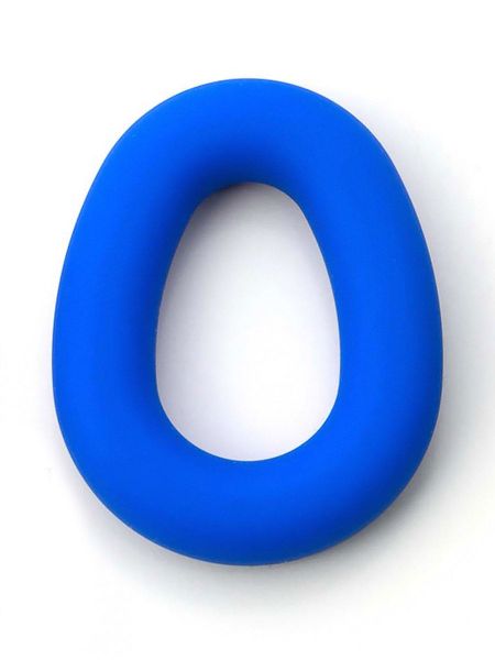 Sport Fucker Liquid Silicone Hero Ring: Penisring, blau