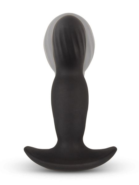 ANOS RC Inflatable Massager: Aufpumpbarer Vibro-Analplug, schwarz