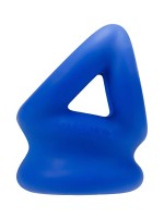 Tri-Squeeze Ballsling: Penis- und Hodenring, blau