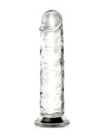 LOVE TOY Flawless Clear 7“: Dildo, transparent